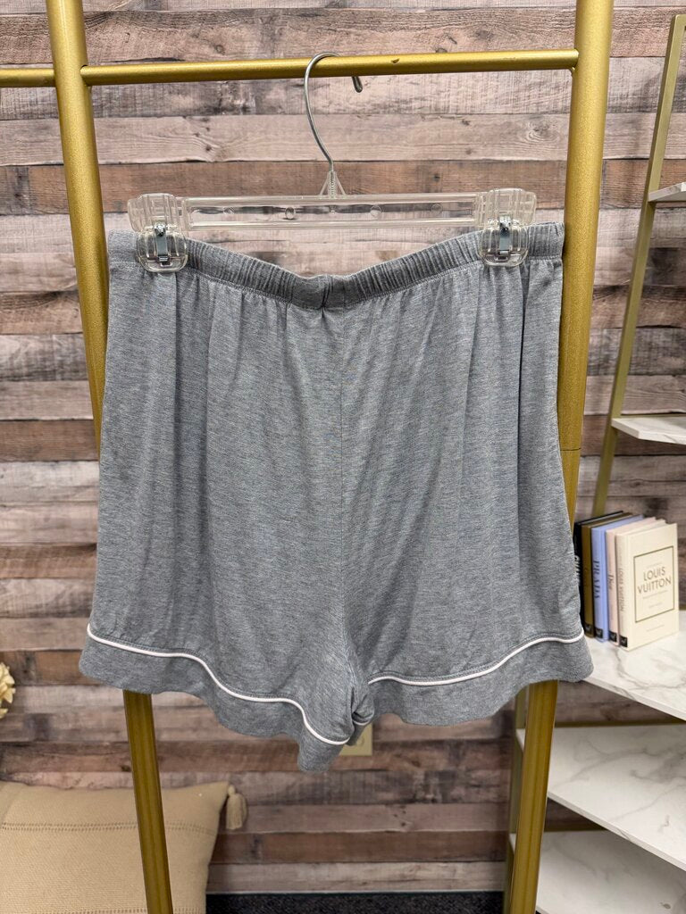 Cupcakes & Cashmere Grey Short-Sleeve Top & Matching Shorts Pajama Set Cupcakes & Cashmere Grey M women UNCATEGORIZED