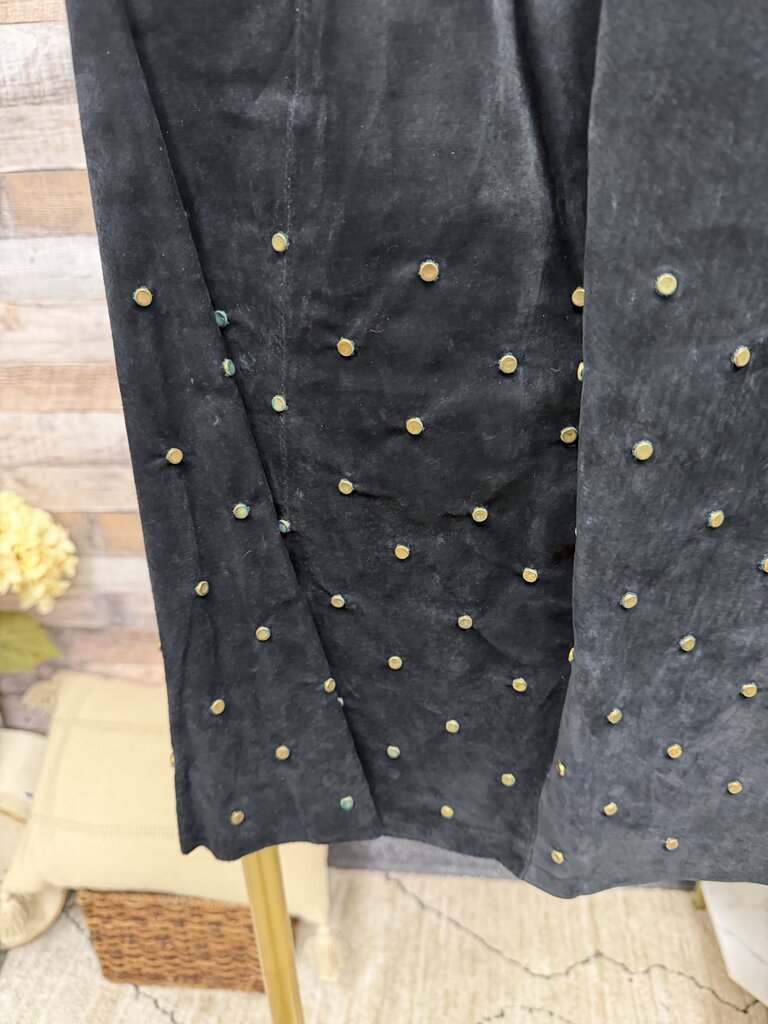ADA Black Studded Midi Skirt ADA Black 11 women SKIRTS