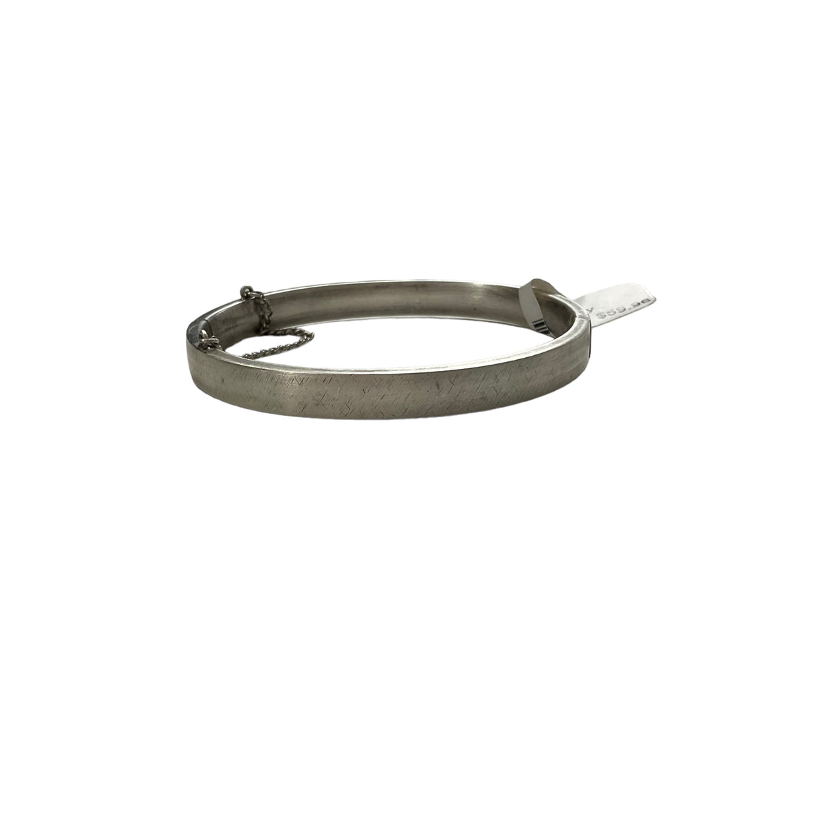 Sterling Silver Hinged Bangle
