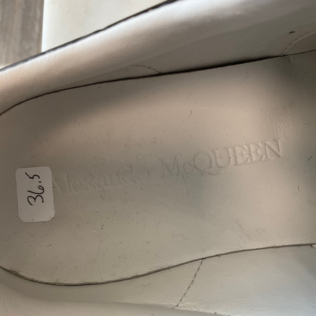 SIZE 36.5 Alexander Mc Queen Trainers.