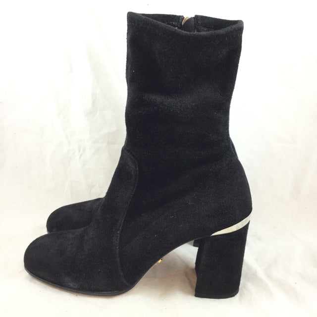 Prada Suede Booties. Size 36