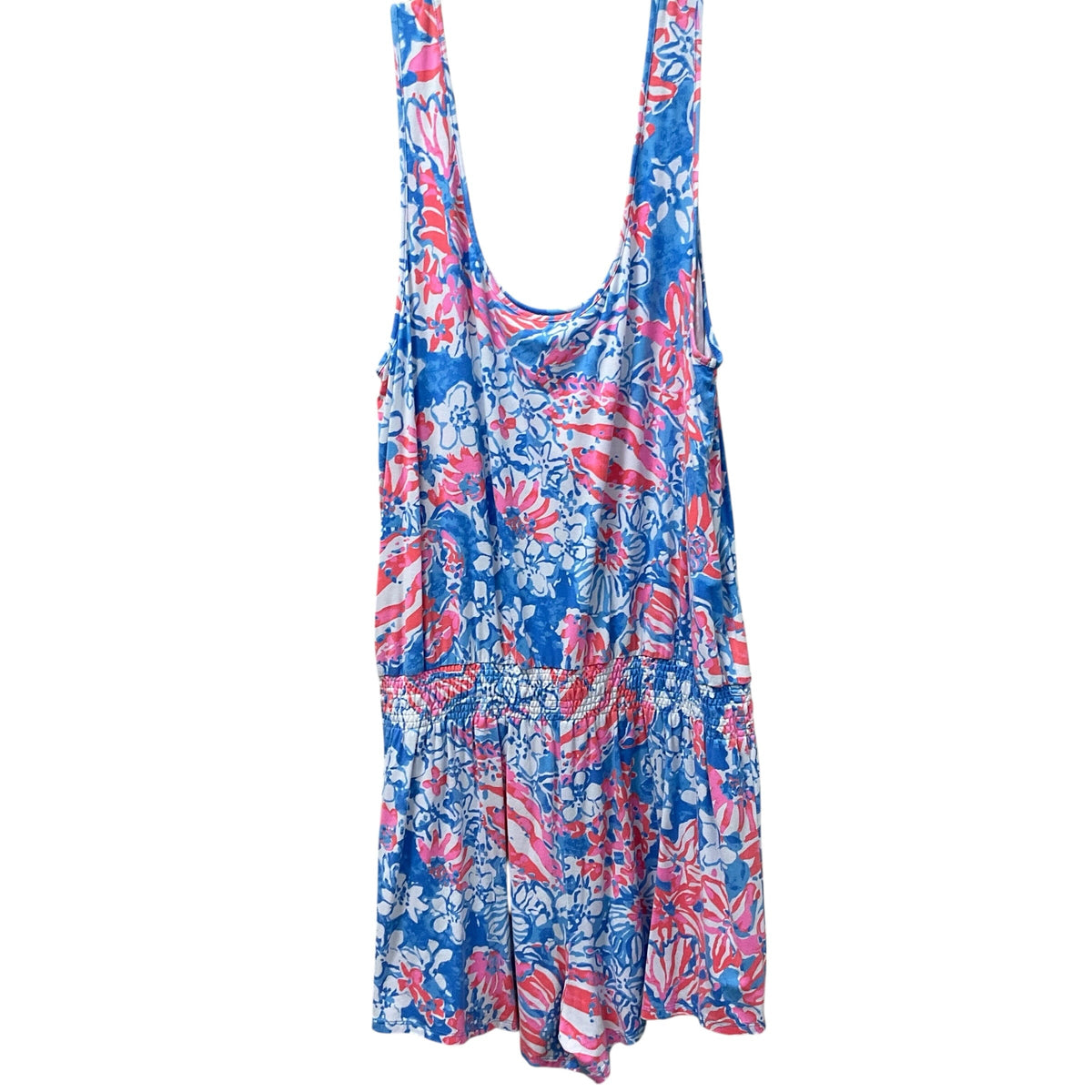 Lilly PulitzerBlue Floral  Dress Size XL